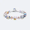 Elegant Blooming Flower Gold Bracelet for Women